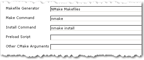 Advanced Configuration Page