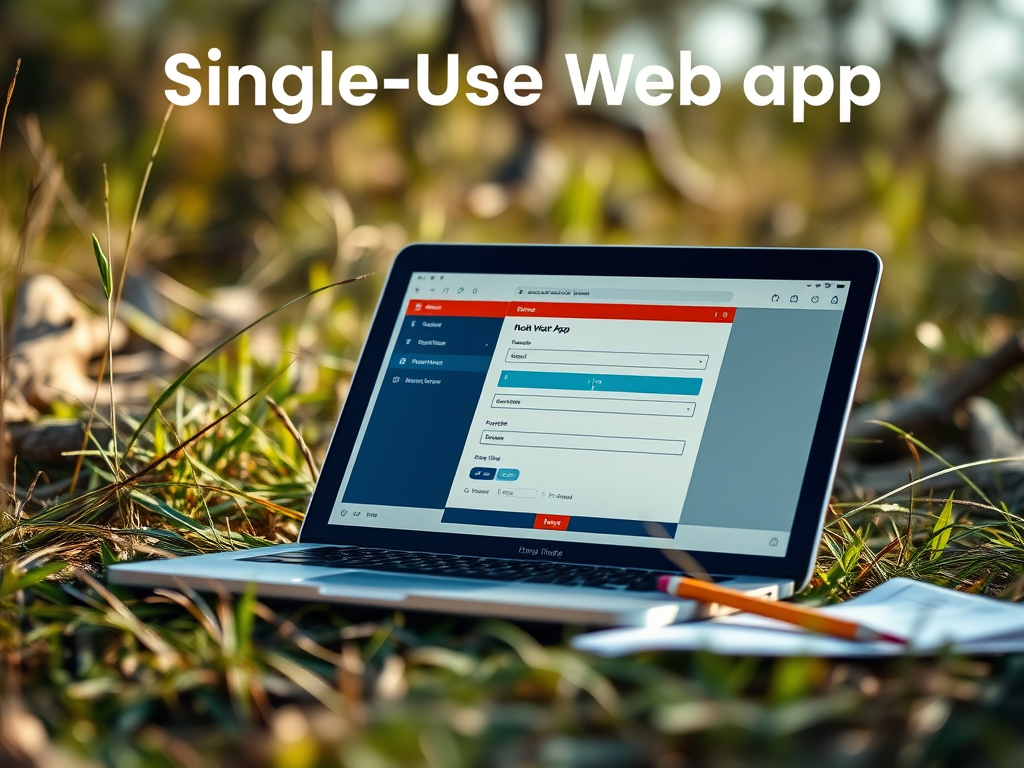 Single-Use Webapps